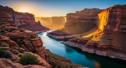 Majestic mountains rise through misty skies, surrounded by untouched nature in its purest, wildest form