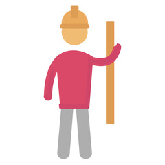 Architect Vector Icon which can easily modify or edit