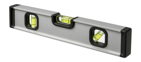 Spirit level with bubble vials