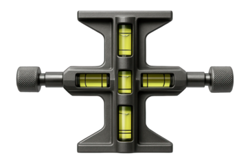 Post level with adjustable arms