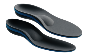 Ski boot insoles with arch support and cushioning