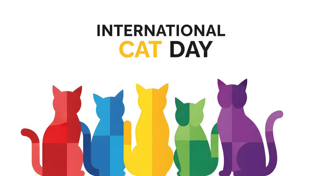 International Cat Day Creative Illustrations | Fantasy, Futuristic, Whimsical, Cartoon, Watercolor, 3D Cat Art Collection