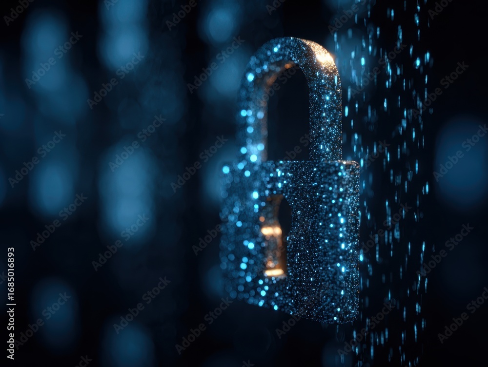 Poster logins for commercial and financial transaction data are protected from cyberattacks by cybersecurit