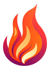 PNG Fire shape white background creativity.