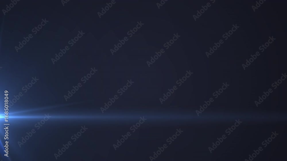 Wall mural animation of lights shining on black background