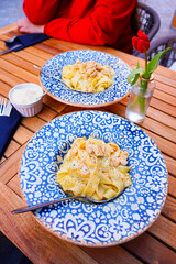 Italian Pasta with Salmon