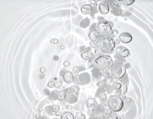 Abstract water bubbles