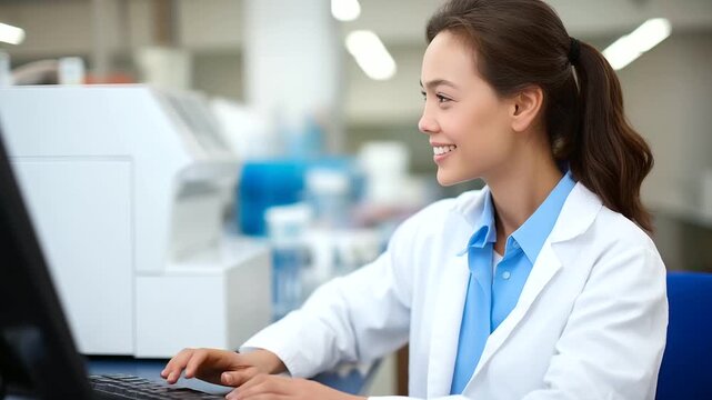 A quality control laboratory uses high-performance liquid chromatography (HPLC) and other analytical instruments to validate the purity and potency of a pharmaceutical product. A s