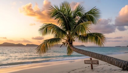 Obraz premium sunset on the beach