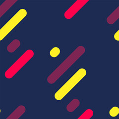 Vibrant diagonal lines and dots in yellow, red, and purple create a dynamic, modern abstract pattern. Perfect for backgrounds, websites, presentations, and textile designs.