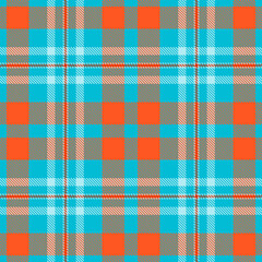 Vibrant tartan pattern. Seamless plaid design with bright colors and a classic weave. Great for fashion, textiles, or backgrounds offering a sense of tradition.