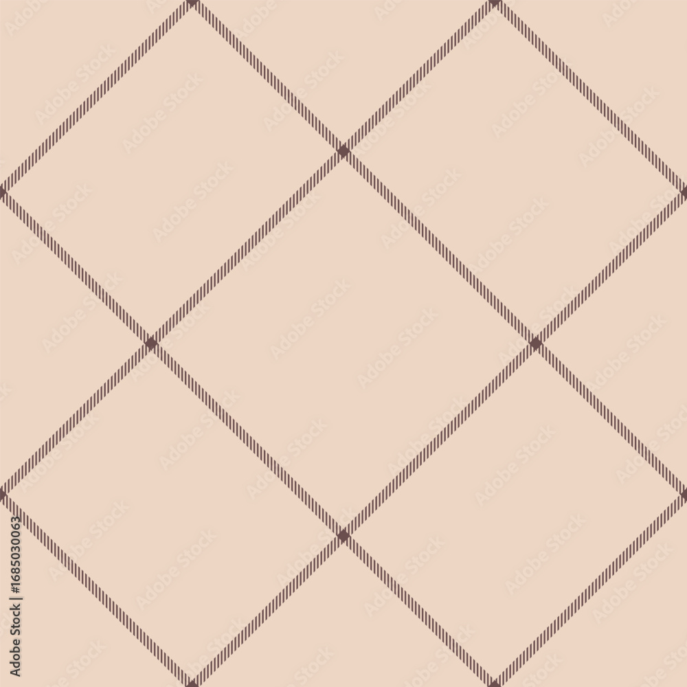 Poster elegant seamless pattern with diamond shapes. subtle colors and textured lines create a calming, ver