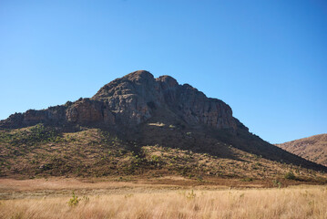 Marakele National Park safari game drive in Limpopo province, South Africa, with amazing scenic...