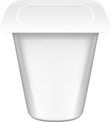 Yogurt Package Mockup