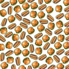 burger background