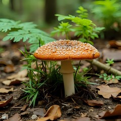 mushroom in the forest