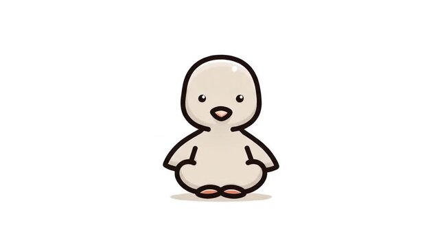 Cartoon chick illustration