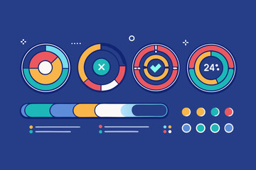  UI Loading & Progress Micro-Interactions Vector Pack