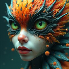 imaginative, fictional, artistic visuals, fantastic and enchanting visuals