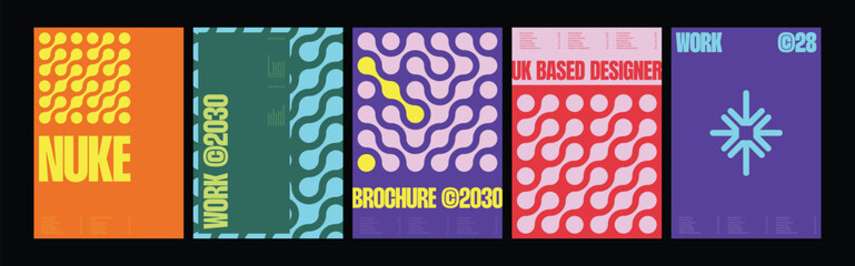 portfolio cover template for graphic designer