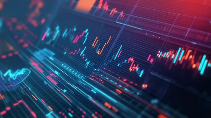 Futuristic hud display showing complex data analysis and processing - Powered by Adobe
