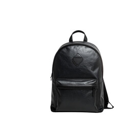 Fototapeta premium Traveler’s Backpack with Floating Airplane Motif Transparent PNG