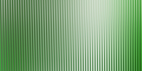 Obraz premium Green Vertical Ribbed Gradient Background with Light Effect