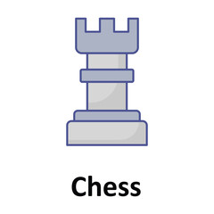 Chess Vector icon which can easily modify or edit