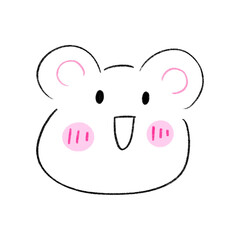 Cute Hamster Face