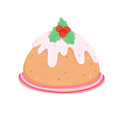 Coquette Christmas Winter Cake: Festive Traditional Holiday