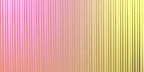 Pink to Yellow Vertical Corrugated Gradient Background