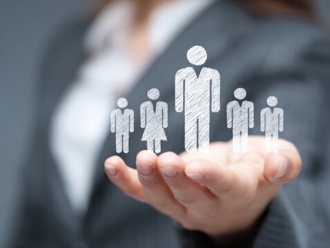 Human Resource (HR) managing and organizing the good prople an organization, hiring and firing employee, training and development.