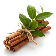 Cinnamon sticks with leaves (1)