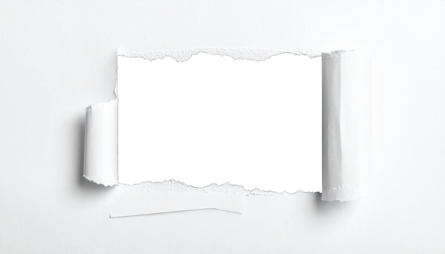 Marco fotográfico realista con textura de papel rasgado en los bordes, como si la foto estuviera rota a mano. El papel debe tener un aspecto fibroso, con sombras suaves en los bordes para dar volumen. - Powered by Adobe