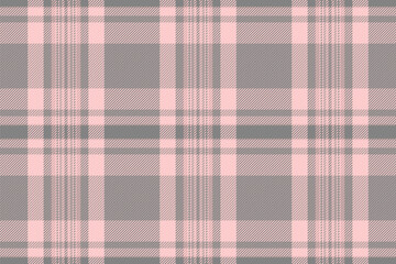 Classic plaid pattern in pink and gray. Great for backgrounds, textiles, fashion design, and creating a cozy, traditional feel in your projects. Versatile  timeless.
