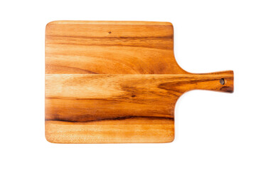 Wooden Cutting Board with Handle for Kitchen Food Preparation
