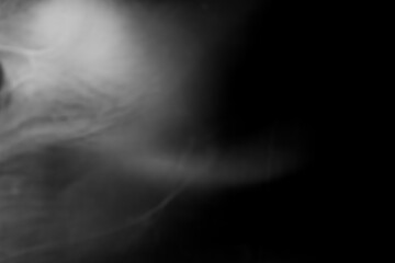 Abstract Black and White Image with Soft Focus and Light Play