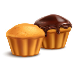 vector illustration of bakery sweet