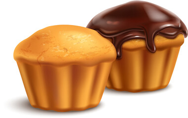 vector illustration of bakery sweet