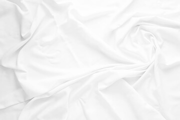 Obraz premium Soft White Fabric Texture for Background and Design Use