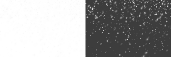 PNG Falling Snowflakes Overlay, Realistic Snowfall Effect on Transparent Background
