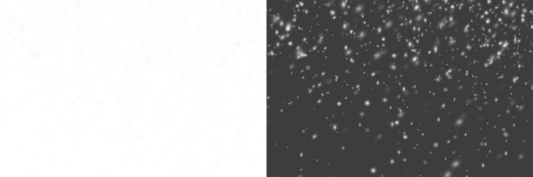 PNG Falling Snowflakes Overlay, Realistic Snowfall Effect on Transparent Background