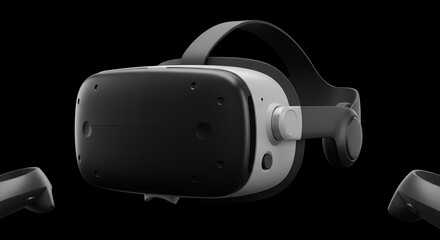 Virtual reality headset display