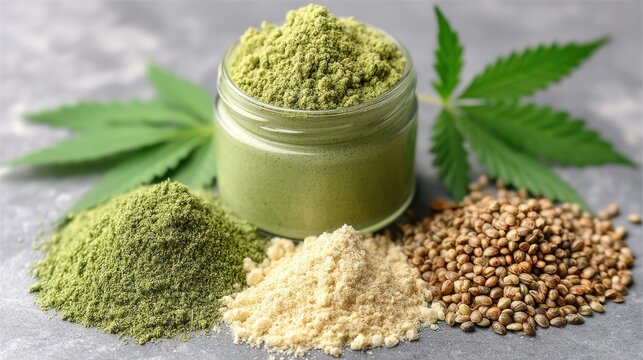 Exploring green wellness hemp powder uses natural remedies health benefits herbal environment nutritional insights