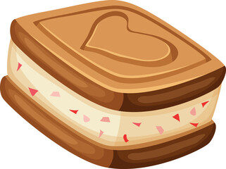 vector illustration of bakery sweet