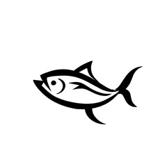 tuna fish logo icon