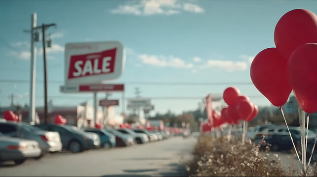 A video advertising a nationwide sale event occurring around the country