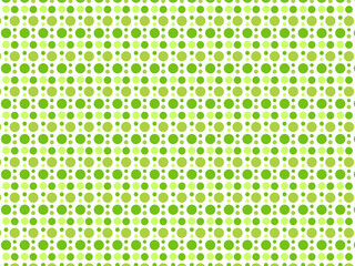 Naklejka premium Minimalist green polka dot abstract design for wallpaper and fabric