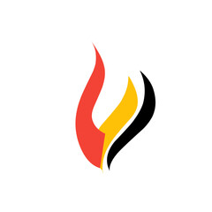 fire logo icon variations