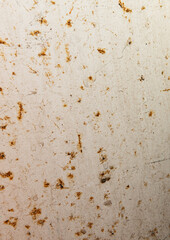Rust stains on rough wall texture background
